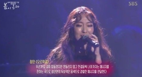 정인, 평양서 '오르막길' 부른 소감은? 