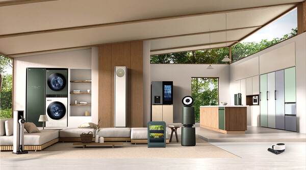 출시 1주년을 맞은 공간 인테리어 가전 'LG 오브제컬렉션' 제품 사진. /사진=LG전자 제공