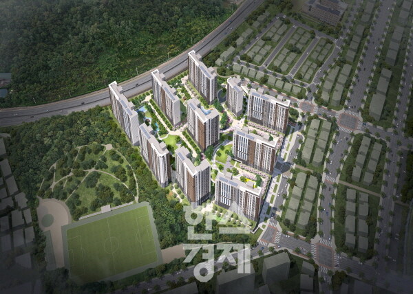 ‘광주 행정타운 아이파크’ 는 입지가치와 함께 상품성도 갖추고 있다. 광주 행정타운 아이파크 조감도./HDC현대산업개발 제공