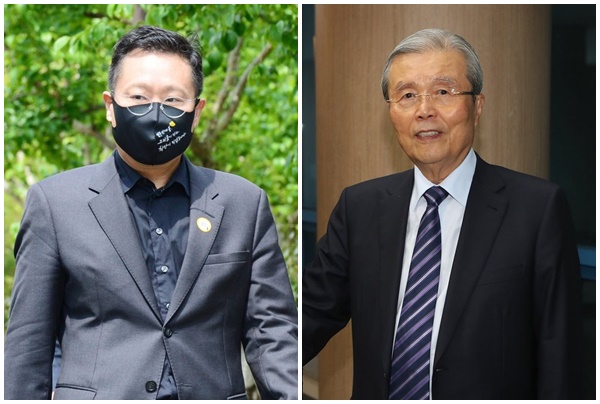 양정철 전 민주연구원장과 김종인 전 국민의힘 비상대책위원장. / 연합뉴스