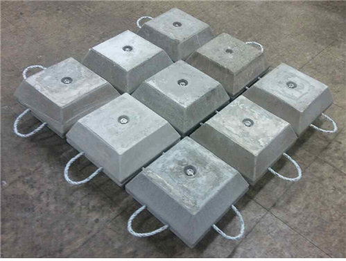 조립식 콘크리트 매트리스용 블록(SSE블록). /사진=BPA