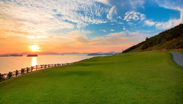 세이지우드 여수경도 전경. /XGOLF 제공