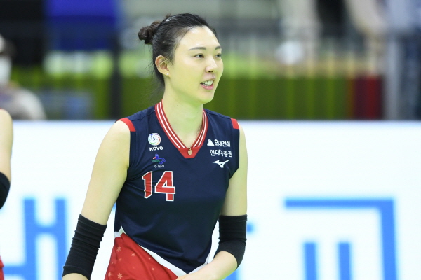 현대건설 힐스테이트의 양효진. /KOVO 제공