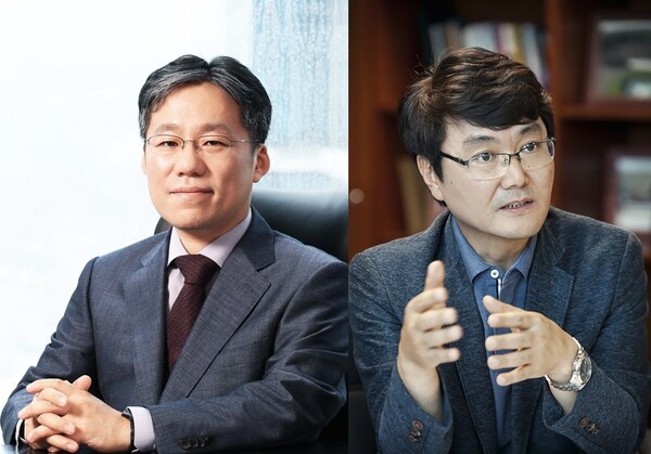 이상호 SKT CTO(왼), 양맹석 메타버스 컴퍼니장 / 사진=SKT