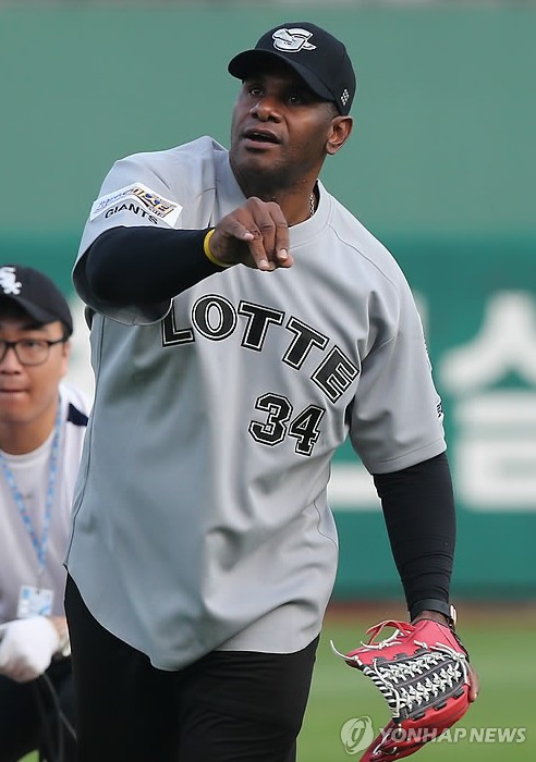 프로야구 롯데 자이언츠에서 활약했던 외국인 선수 펠릭스 호세. /연합뉴스