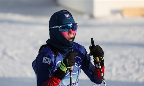 한국 크로스컨트리 대표팀 이채원. /연합뉴스