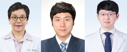 왼쪽부터) 김나영 교수, 김원석 전문의, 최용훈 교수/제공=분당서울대병원