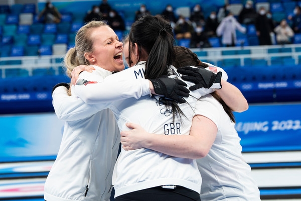 영국 여자 컬링 대표팀이 2022 베이징 동계올림픽에서 일본을 꺾고 20년 만에 금메달을 수확했다. /영국 컬링 국가대표팀 공식 홈페이지