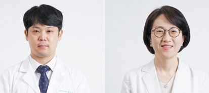 왼쪽부터) 김도현, 전숙 교수/제공=경희대병원
