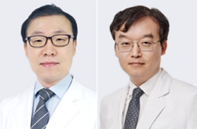 왼쪽부터) 정동진·손동완 교수/제공=여의도성모병원