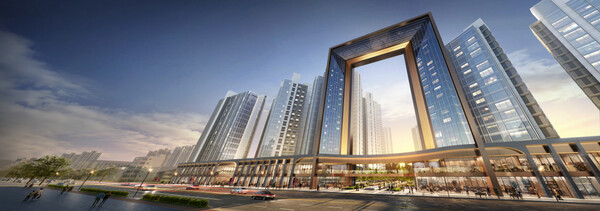 대구 수성1지구 재개발 투시도. /DL이앤씨 제공