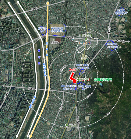 면목 행정문화중심복합타운 위치도. /SH 제공