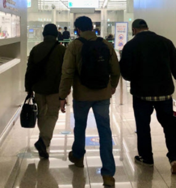 이근이 공개한 3명의 남성 / 이근 인스타그램