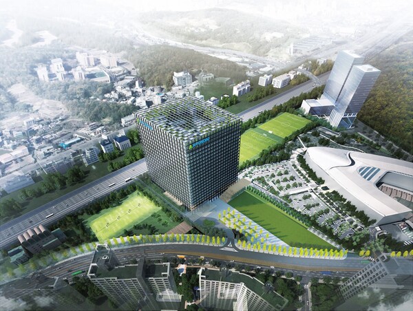 현대중공업그룹이 경기도 판교에 건립 중인 GRC의 조감도. /사진=현대중공업그룹 제공