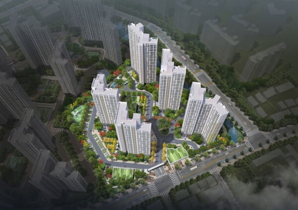 안성 당왕지구 6-2 지구 조감도./ 금호건설 제공