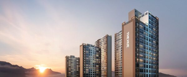 양산 한신더휴 부분투시도 / 한신공영 제공