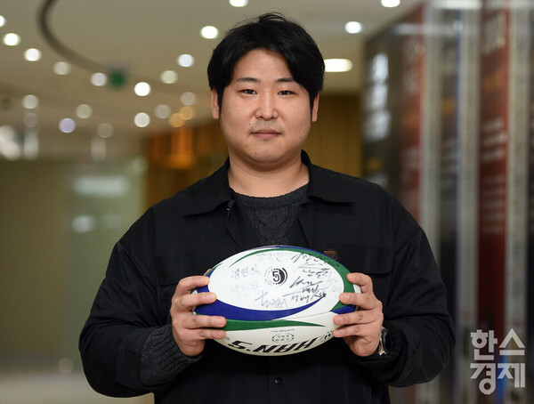변우진 7인제 럭비 대표팀 의무 트레이너. /임민환 기자