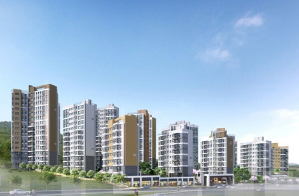 우미건설 양산 사송지구 우미린 투시도. /우미건설