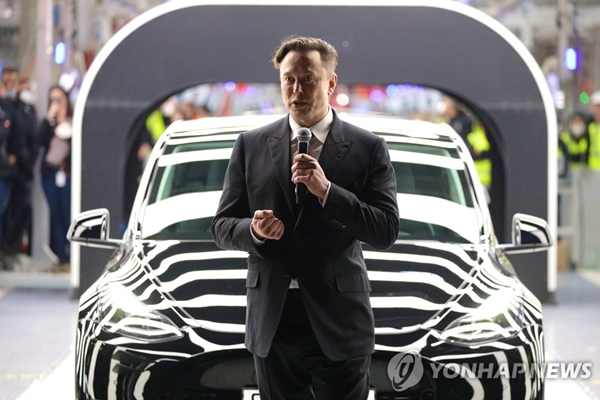 테슬라 CEO 일론 머스크 / 연합뉴스