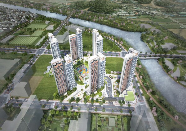 운정푸르지오파크라인 조감도. / 대우건설 제공