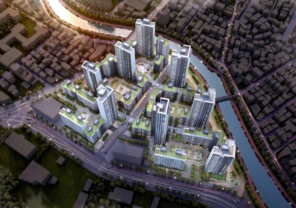 모아타운 1호 강북구 번동 일대 정비 후 예상도. / 서울시 제공