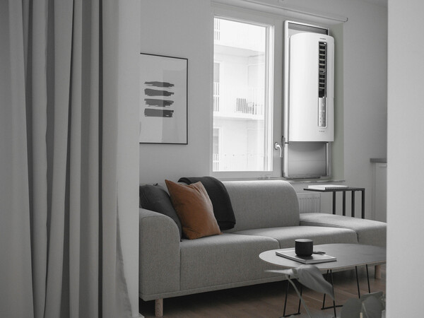 쿠쿠홈시스 인스퓨어 프리미엄 듀얼인버터 창문형 에어컨. /사진=쿠쿠