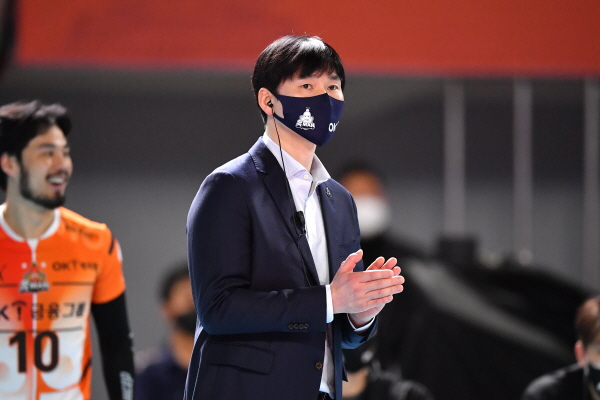 석진욱 OK금융그룹 감독. /KOVO 제공