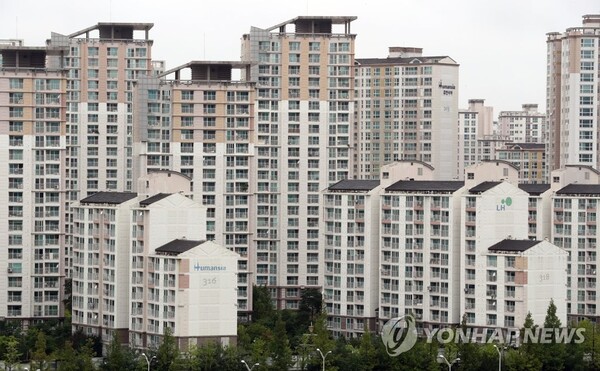 1기 신도시 성남 분당 아파트들. / 연합뉴스