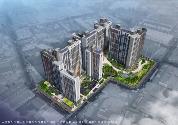 힐스테이트 황성 조감도. / 현대건설 제공