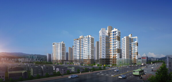 초혁신도시 유보라 마크브릿지 투시도. / 반도건설 제공