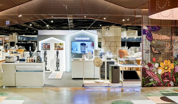 신세계백화점 강남점 9층에 오픈한 쿠쿠 팝업스토어. /사진=쿠쿠