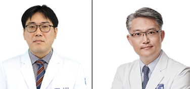 왼쪽부터)이세원·권혁상 교수/제공=여의도성모병원