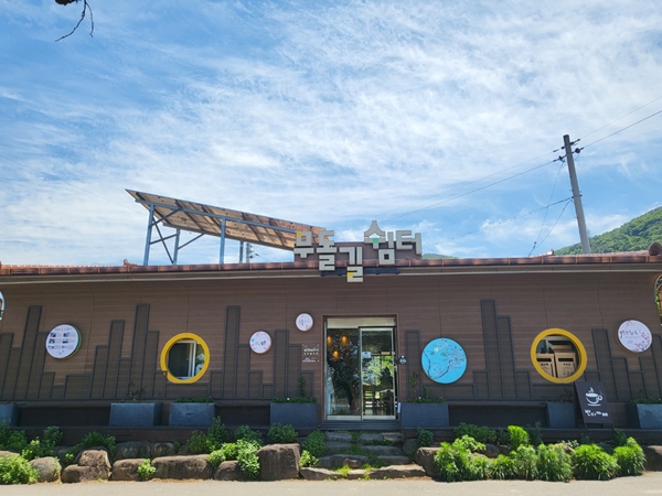 광주 평촌마을 무돌길 쉼터 / 이수현 기자