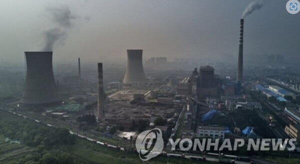 중국의 석탄화력발전소/연합뉴스