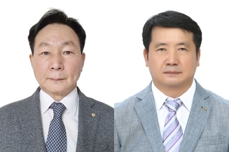 조진환(왼쪽)·정철현 태광산업 각자 대표. (사진=태광그룹)