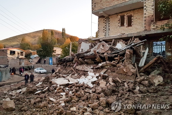 이란에서 과거 발생한 지진 / 연합뉴스