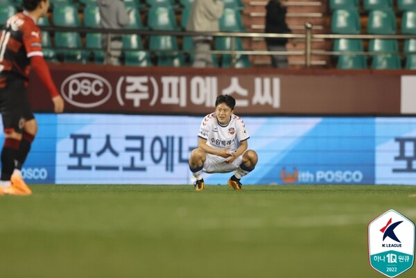 동아시안컵 발탁까지 불발된 이상 대표팀의 문은 더욱 좁아졌다. /한국프로축구연맹 제공