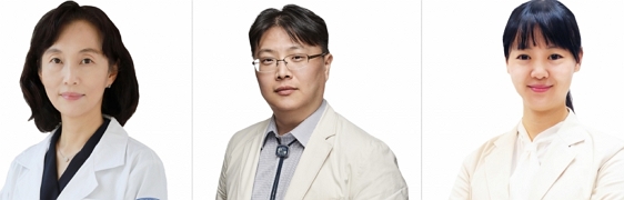 왼쪽부터) 오은지·정병하·민지원 교수/제공=서울성모병원