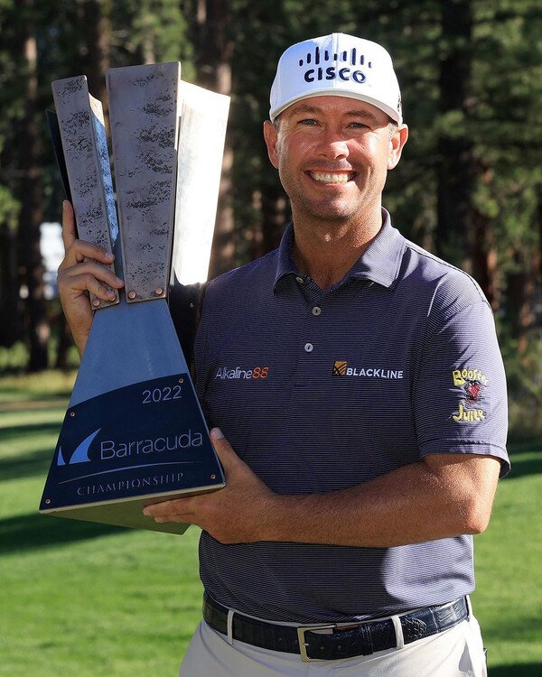 배러쿠다 챔피언십에서 우승한 체즈 리비. /PGA 투어 페이스북