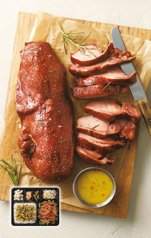 '오븐구이 오리 도시락'./한솥 제공.