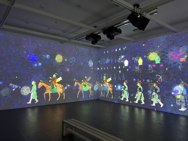 정조 효 문화제‧정조대왕 능행차(화성구간)>의 사전홍보 전시./ 화성문화재단 제공