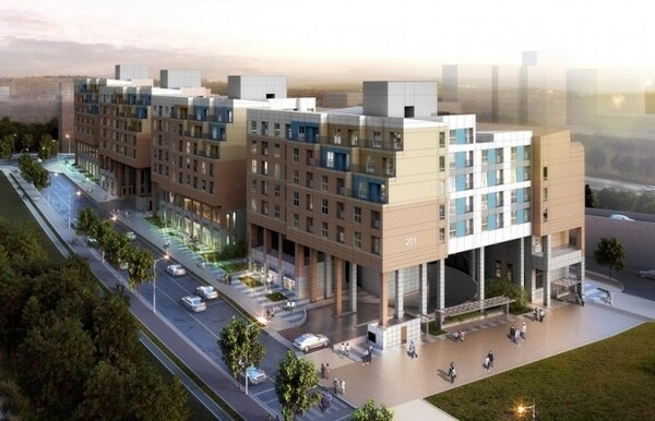 세종시에 조성하는 모듈러 주택 단지. / LH 제공