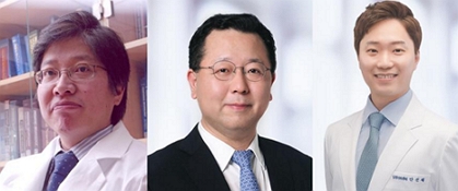 왼쪽부터)이상건·주건·안선재 교수/제공=서울대병원