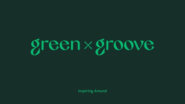 그린바이그루브(GREEN X GROOVE) 브랜드 로고. /롯데건설 제공.