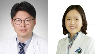 왼쪽부터)전홍재·하연정 교수/제공=분당차병원