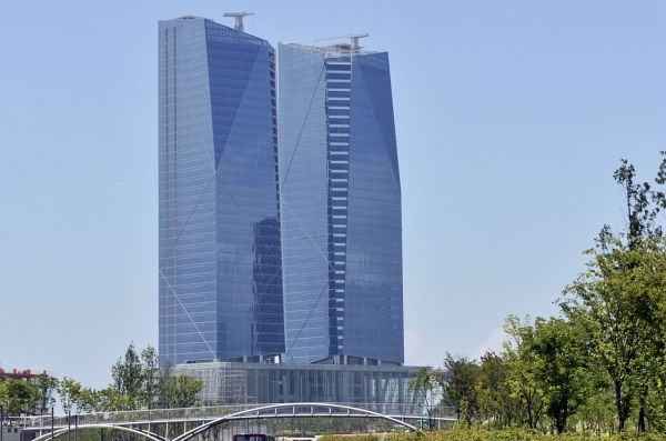 포스코건설 사옥 전경. / 포스코건설 제공