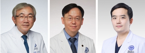 왼쪽부터)김흥동·강훈철·나지훈 교수/제공=세브란스병원