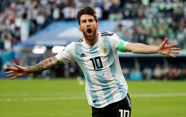 아르헨티나의 리오넬 메시는 자신의 마지막 월드컵에서 우승컵을 정조준한다. /연합뉴스