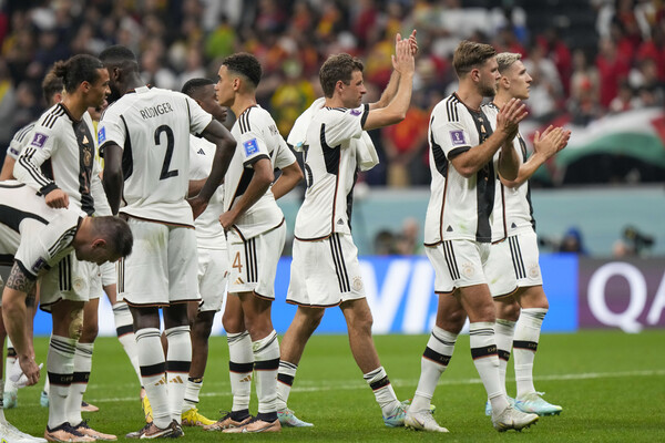 독일 대표팀은 12월 2일 코스타리카를 상대로 조별리그 마지막 경기를 치른다. /연합뉴스