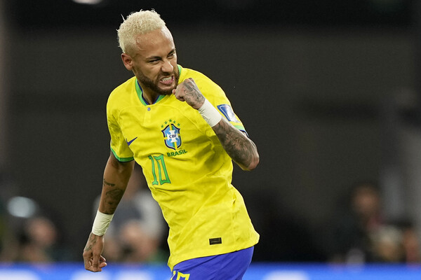 브라질이 ‘에이스’ 네이마르를 앞세워 크로아티아 격파에 나선다. /연합뉴스